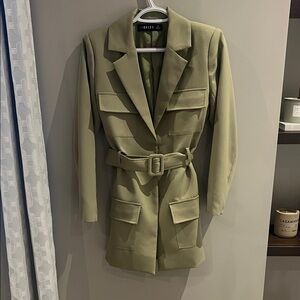 Lioness Olive Women's Belted Utility Jacket